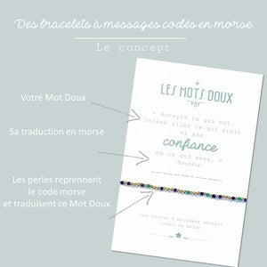 Bracelet Morse - Confiance