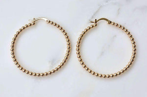 créoles billes felicity bobart bijoux créateur 