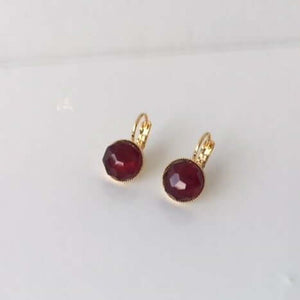 Boucles d'oreilles dormeuse POM