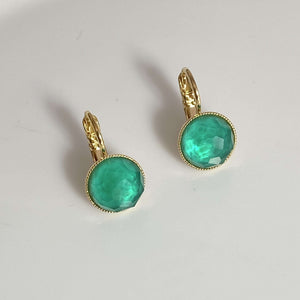 Boucles d'oreilles dormeuse POM
