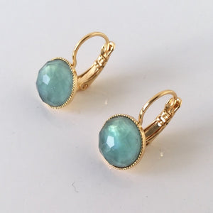 Boucles d'oreilles dormeuse POM
