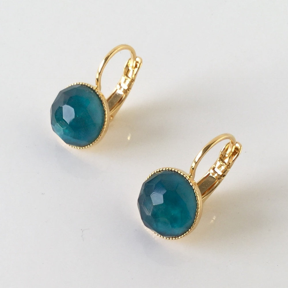 Boucles d'oreilles dormeuse POM