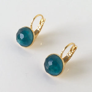 Boucles d'oreilles dormeuse POM