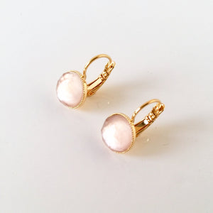 Boucles d'oreilles dormeuse POM