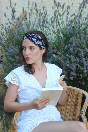 Headband Apolline - Laure Derrey - créatrice accessoire pour cheveux - Made in Paris