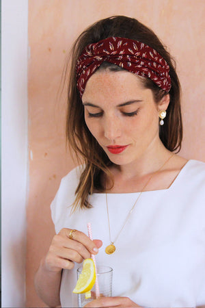 Headband Juliette - Laure Derrey - créatrice accessoire pour cheveux - Made in Paris