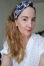 Headband Mitsuko - imprimé liberty - Laure Derrey - créatrice accessoire pour cheveux - Made in Paris slow fashion