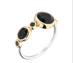 Bague Leony - Onyx noire